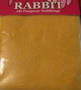 rabbit dubbing  amber (Wapsi, Metz)